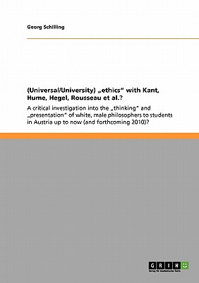 غلاف كتاب (Universal/University) „ethics