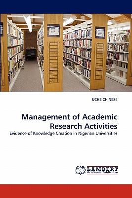 غلاف كتاب Management of Academic Research Activities