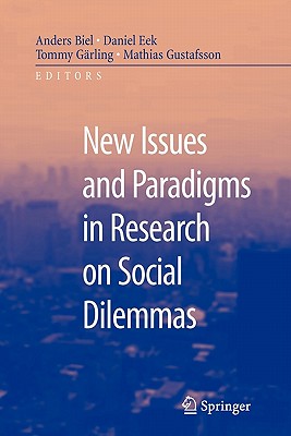 غلاف كتاب New Issues and Paradigms in Research on Social Dilemmas