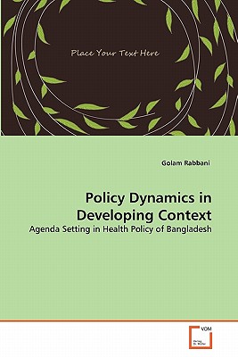 غلاف كتاب Policy Dynamics in Developing Context