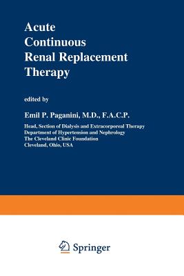 غلاف كتاب Acute Continuous Renal Replacement Therapy