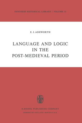 Language and Logic in the Post-Medieval Period