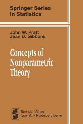 غلاف كتاب Concepts of Nonparametric Theory