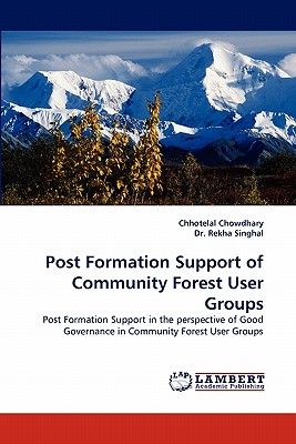 غلاف كتاب Post Formation Support of Community Forest User Groups