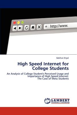 غلاف كتاب High Speed Internet for College Students