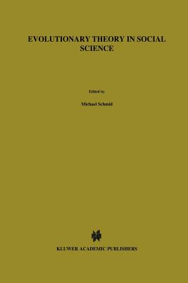 غلاف كتاب Evolutionary Theory in Social Science