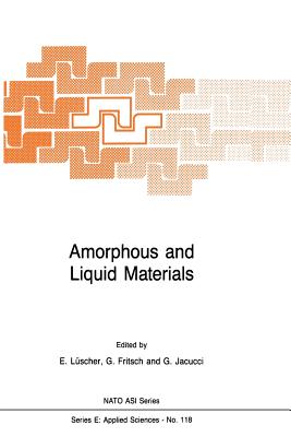 غلاف كتاب Amorphous and Liquid Materials