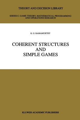 غلاف كتاب Coherent Structures and Simple Games