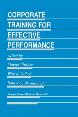 غلاف كتاب Corporate Training for Effective Performance