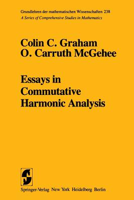 غلاف كتاب Essays in Commutative Harmonic Analysis