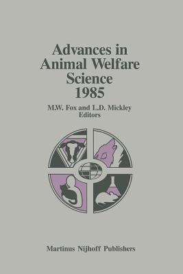 غلاف كتاب Advances in Animal Welfare Science 1985