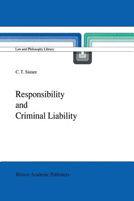 غلاف كتاب Responsibility and Criminal Liability