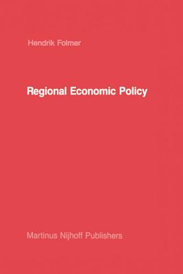 غلاف كتاب Regional Economic Policy : Measurement of its Effect
