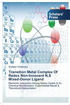 Transition Metal Complex Of Redox Non-Innocent N,S Mixed-Donor Ligand