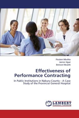 غلاف كتاب Effectiveness of Performance Contracting