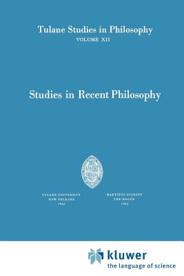 Studies in Recent Philosophy