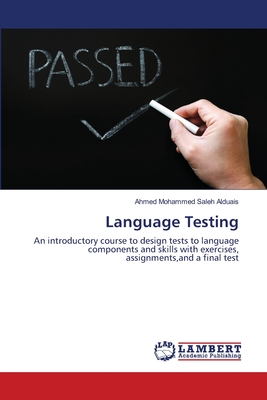 غلاف كتاب Language Testing
