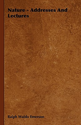 غلاف كتاب Nature - Addresses And Lectures