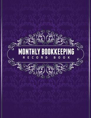 Monthly Bookkeeping Record Book