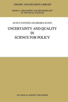 غلاف كتاب Uncertainty and Quality in Science for Policy