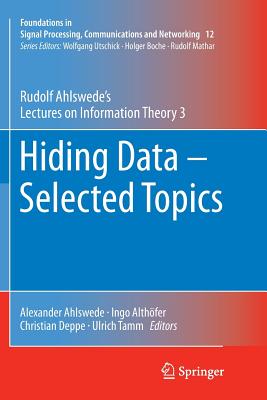 Hiding Data - Selected Topics : Rudolf Ahlswede