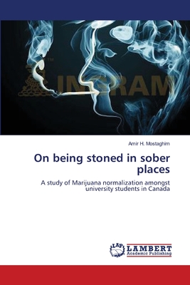 غلاف كتاب On being stoned in sober places