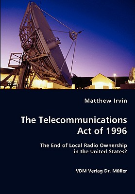 غلاف كتاب The Telecommunications Act of 1996
