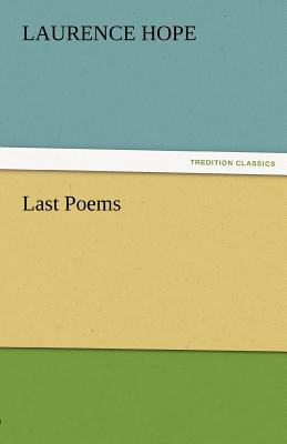 غلاف كتاب Last Poems