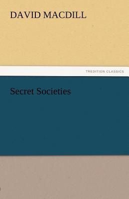 غلاف كتاب Secret Societies