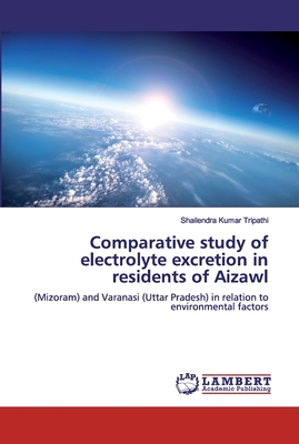 Comparative study of electrolyte excretion in residents of Aizawl