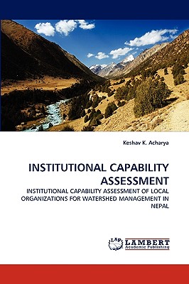 غلاف كتاب Institutional Capability Assessment