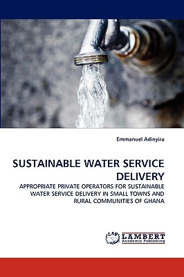 غلاف كتاب SUSTAINABLE WATER SERVICE DELIVERY