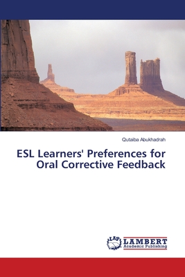 غلاف كتاب ESL Learners' Preferences for Oral Corrective Feedback