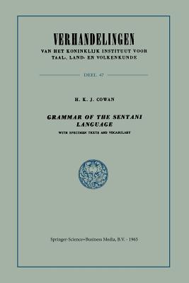 Grammar of the Sentani Language: With Specimen Texts and Vocabulary