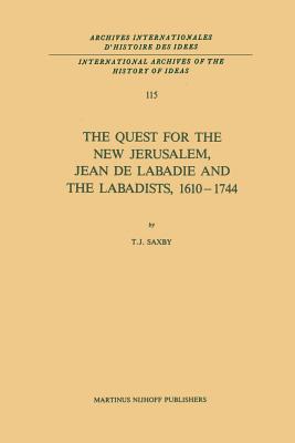 غلاف كتاب The Quest for the New Jerusalem, Jean de LaBadie and the Labadists, 1610 1744