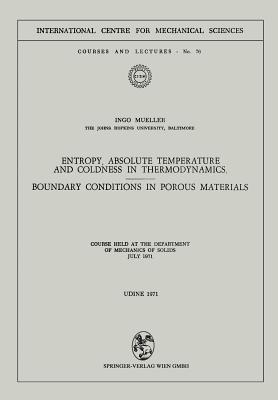 Entropy, Absolute Temperature and Coldness in Thermodynamics : Boundary Conditions in Porous Materials