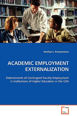 غلاف كتاب ACADEMIC EMPLOYMENT EXTERNALIZATION