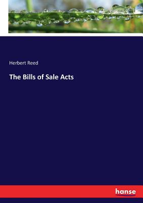 غلاف كتاب The Bills of Sale Acts