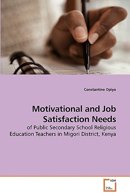 غلاف كتاب Motivational and Job Satisfaction Needs