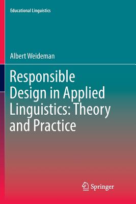 غلاف كتاب Responsible Design in Applied Linguistics: Theory and Practice