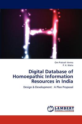 غلاف كتاب Digital Database of Homoepathic Information Resources in India