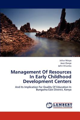 غلاف كتاب Management Of Resources In Early Childhood Development Centers