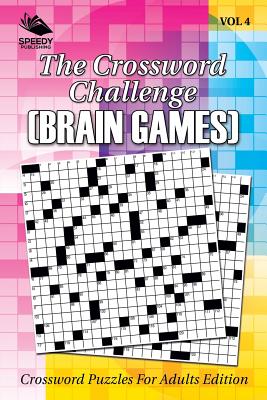 غلاف كتاب The Crossword Challenge (Brain Games) Vol 4: Crossword Puzzles For Adults Edition