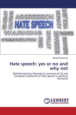 غلاف كتاب Hate speech: yes or no and why not