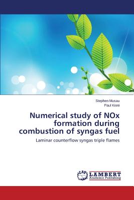 Numerical study of NOx formation during combustion of syngas fuel