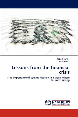 غلاف كتاب Lessons from the Financial Crisis