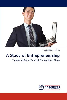 غلاف كتاب A Study of Entrepreneurship