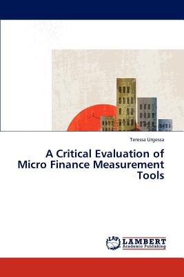 غلاف كتاب A Critical Evaluation of Micro Finance Measurement Tools