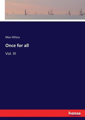 غلاف كتاب Once for all:Vol. III