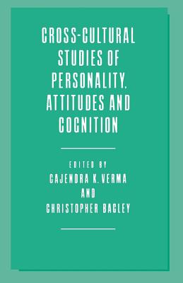 Cross-Cultural Studies of Personality, Attitudes and Cognition